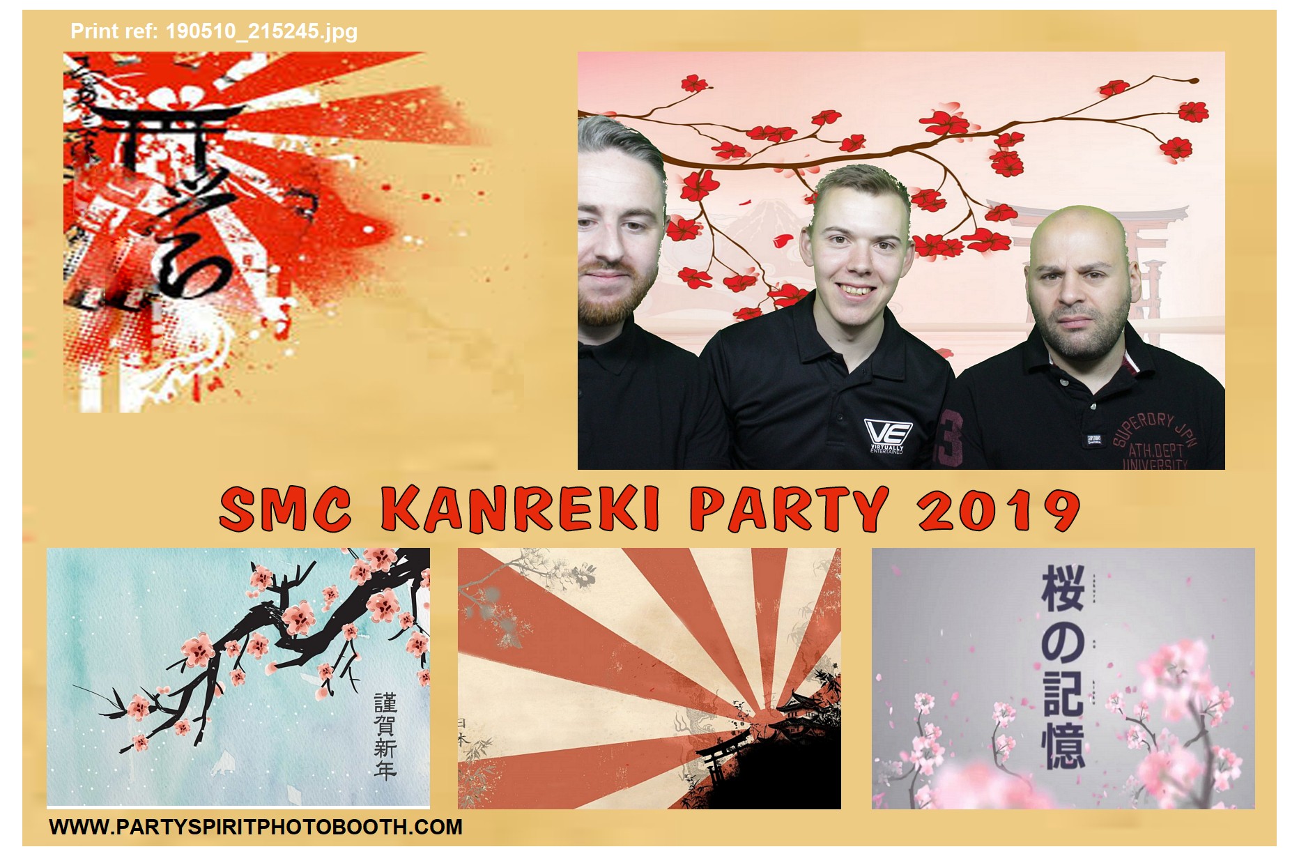 60th Japanese Theme Event | View more photos from the event at gallery.partyspiritphotobooth.com/u/PartySpiritPhotoBooth/60th-Japanese-Theme-Event